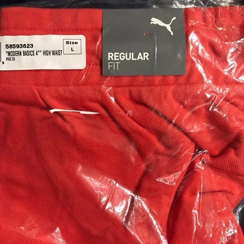 Puma Athletic/Athleisure High-Waist Women’s Shorts L - Picture 12 of 13
